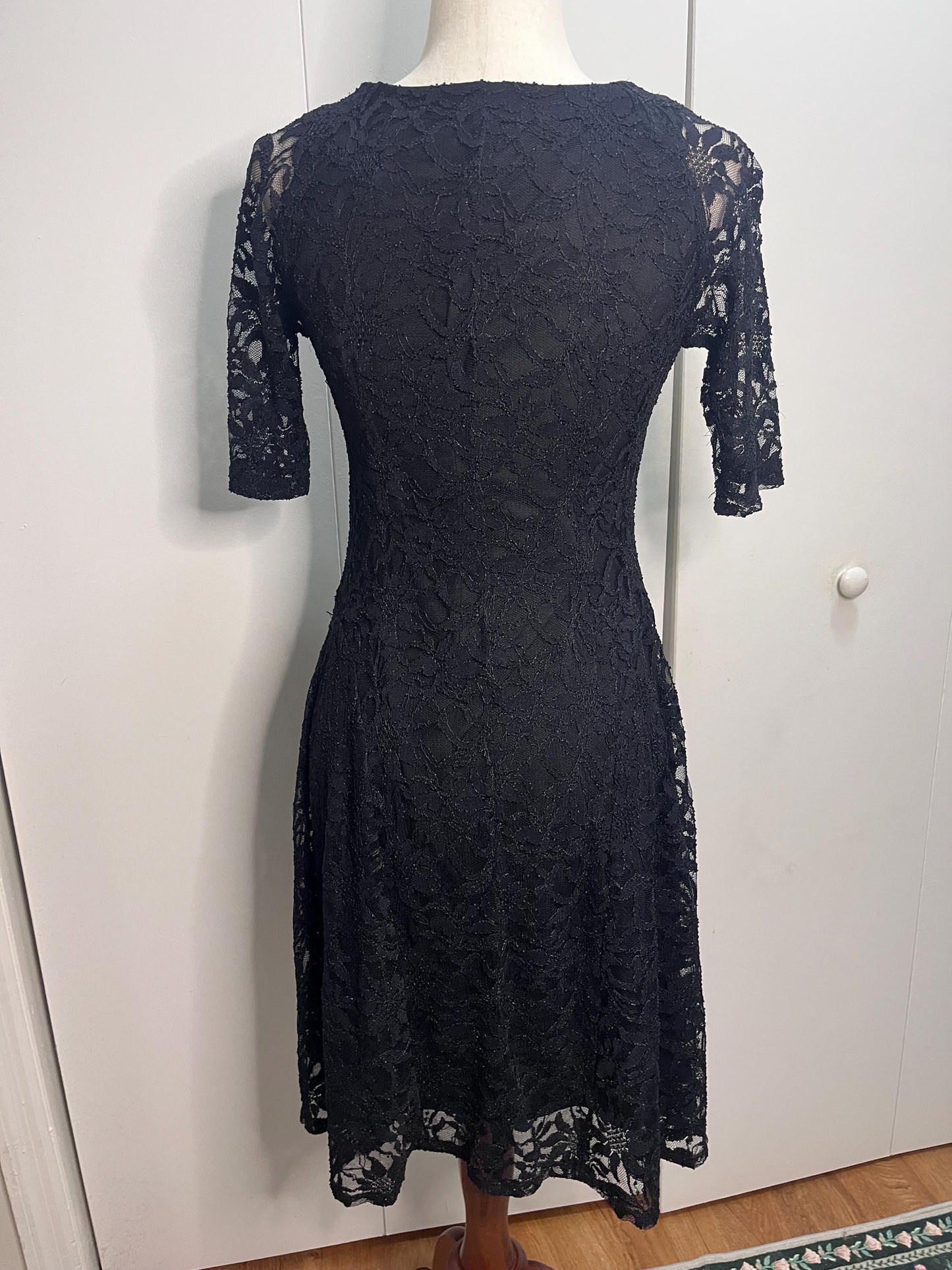 Vintage 1990’s lace stretch Dress / 4