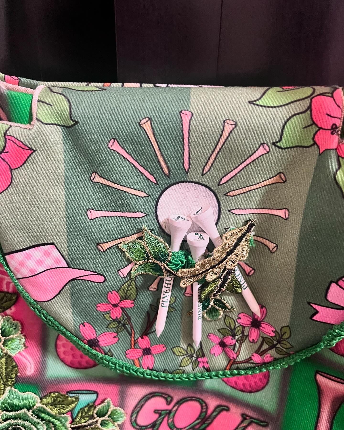 cross body bag/Golf theme