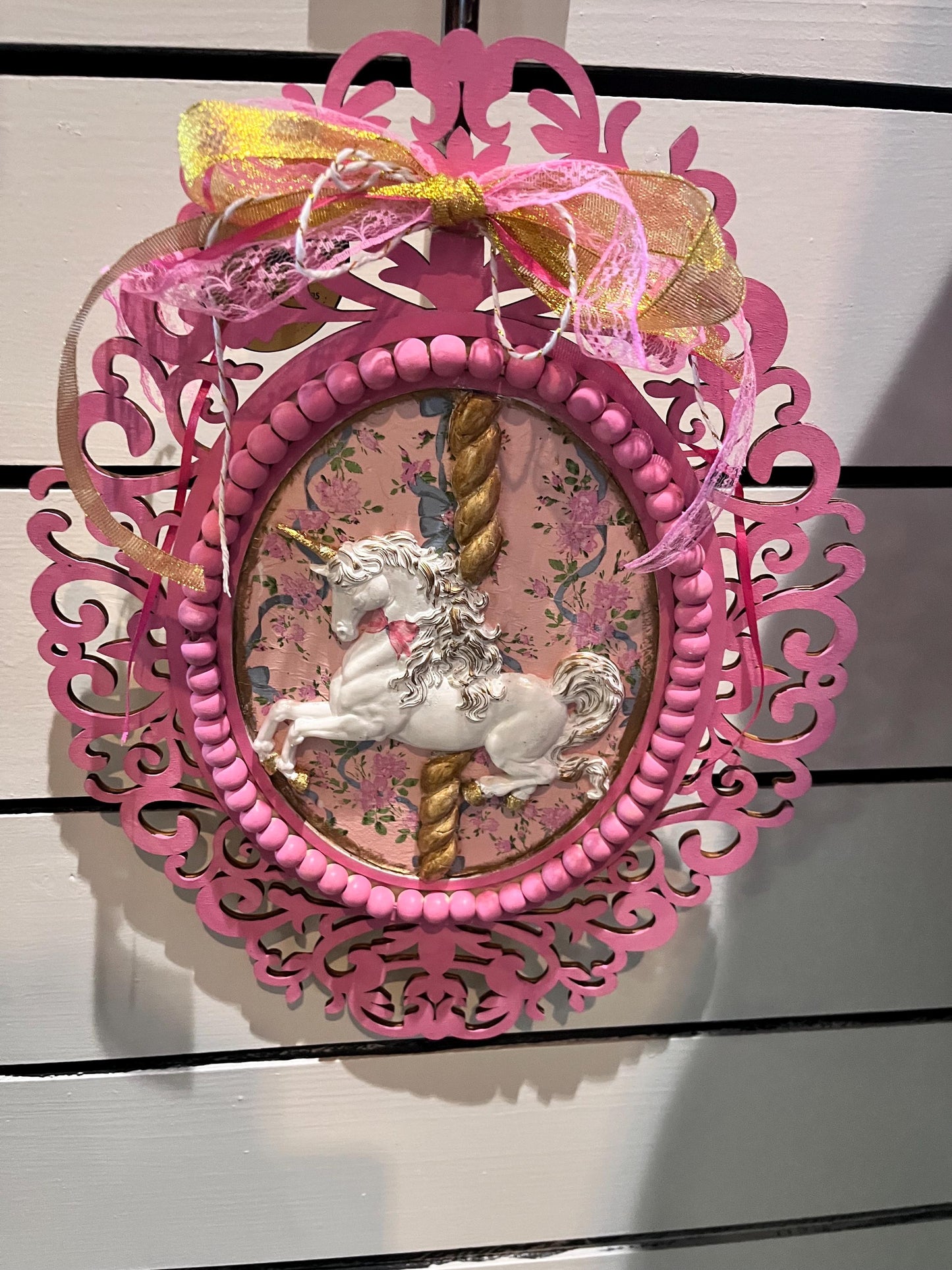 kid’s/Baby room decorations/Unicorn- Pink
