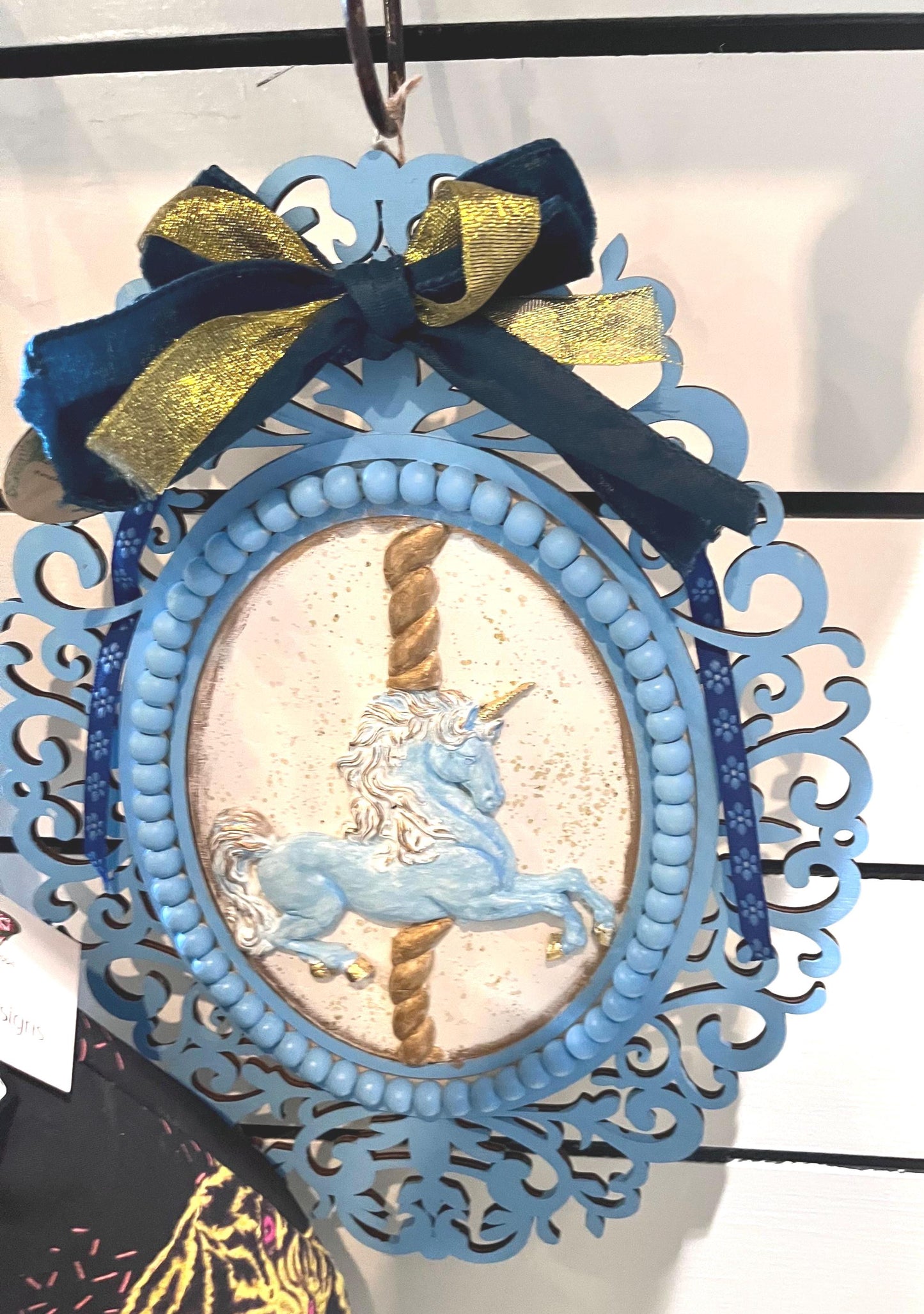 kid’s/Baby room decorations/Unicorn- Blue
