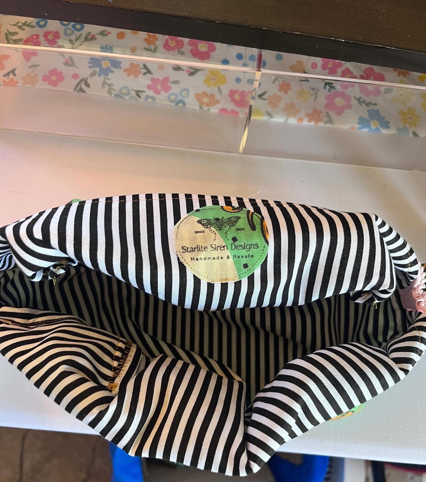Black Cat Make up bag