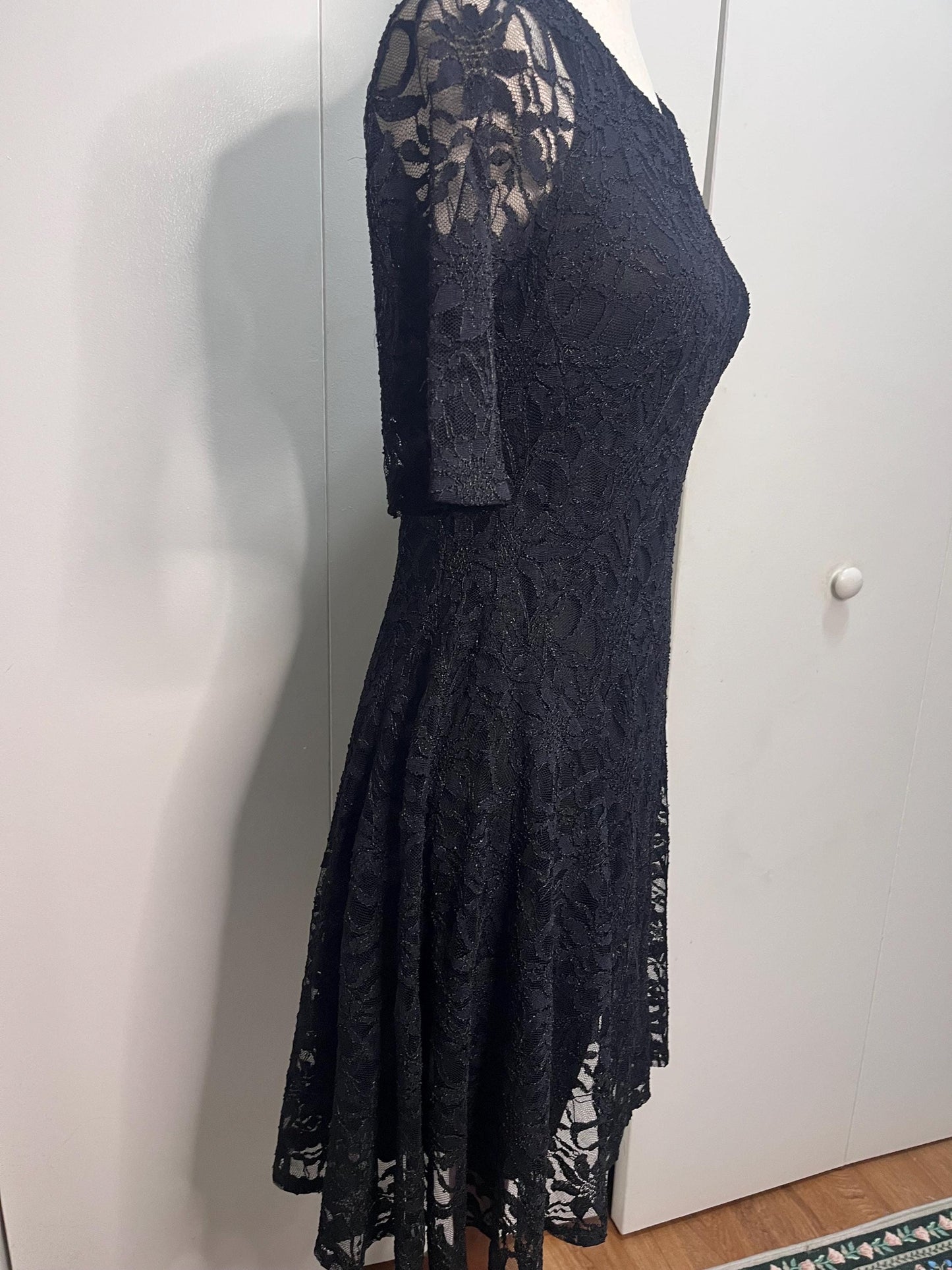 Vintage 1990’s  lace stretch Dress / 4