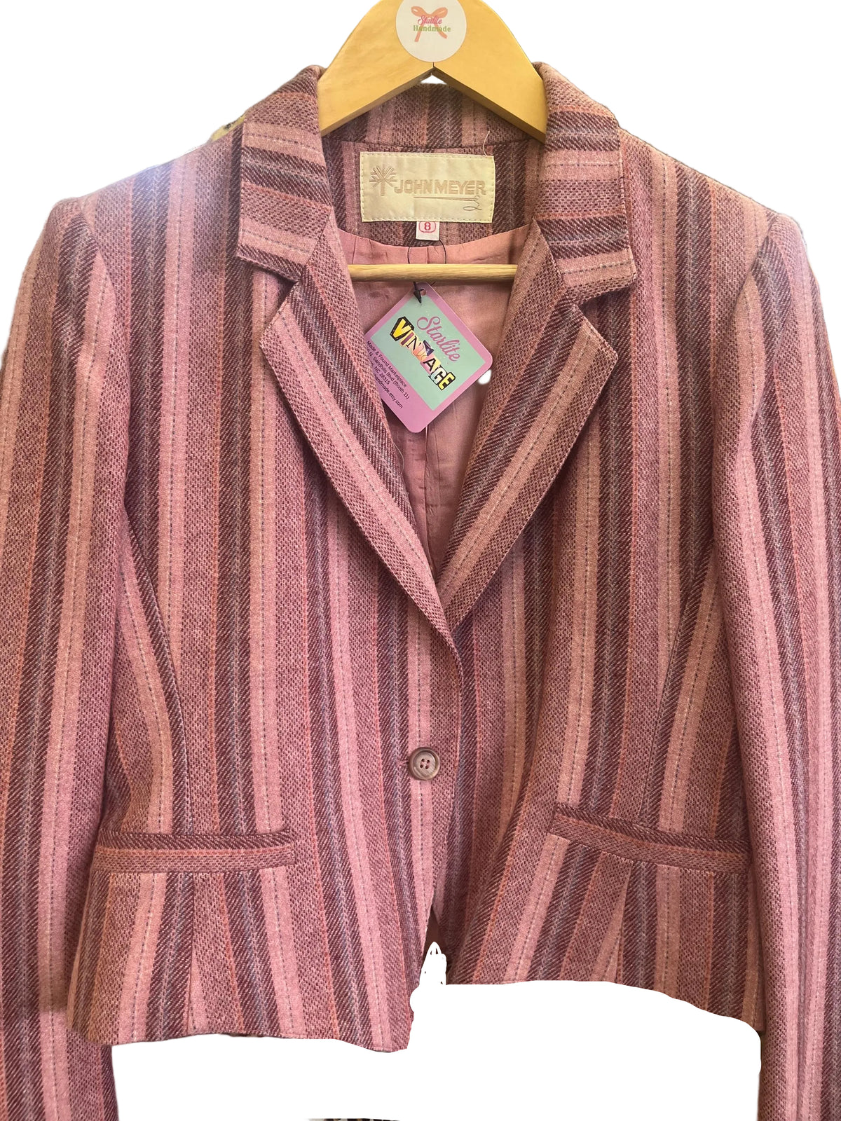 Wool vintage coat by John Meyer 8