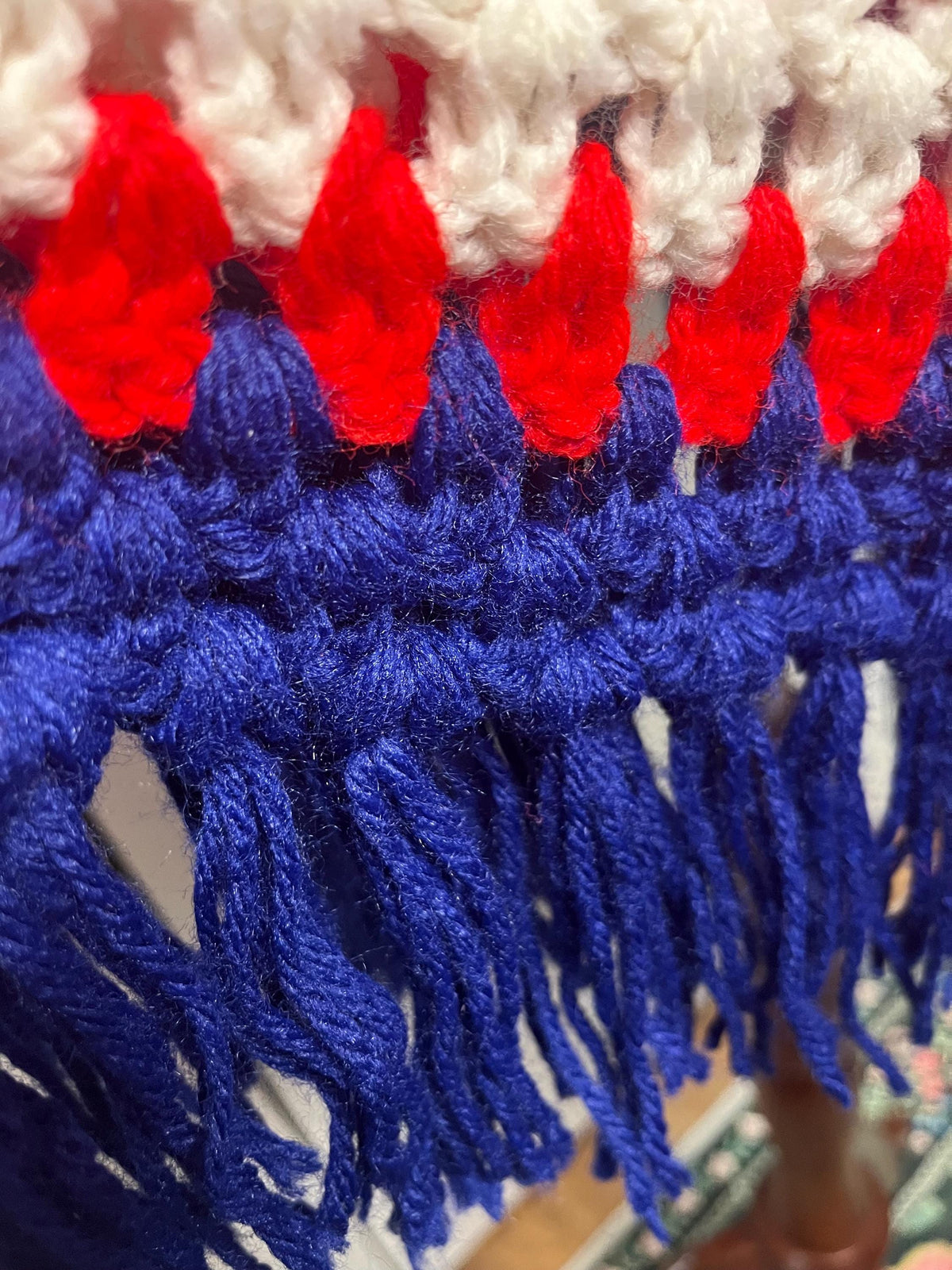 Vintage crochet Poncho
