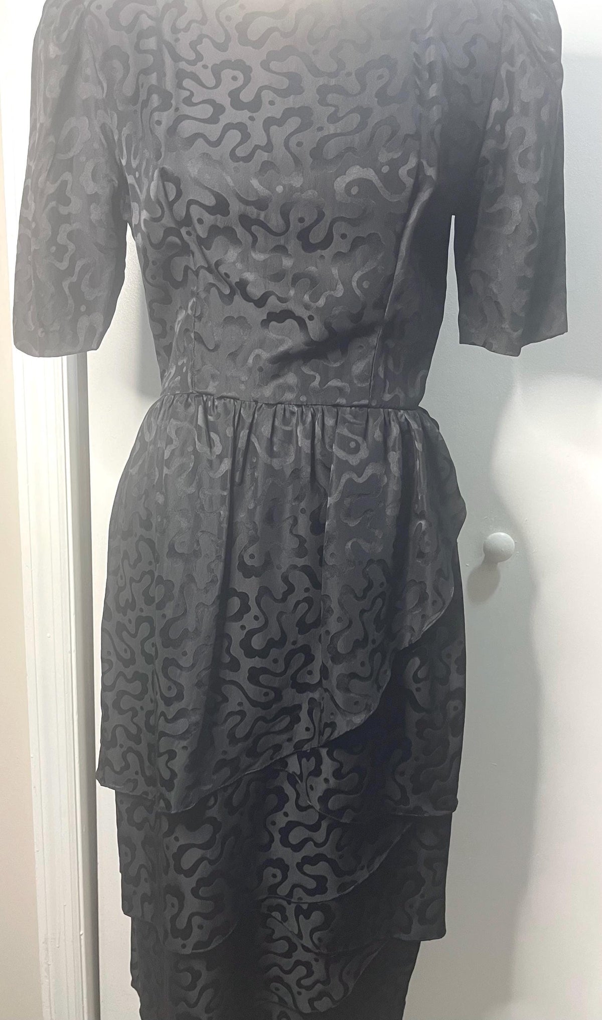 1980’s Maggie London Silk Dress size 8