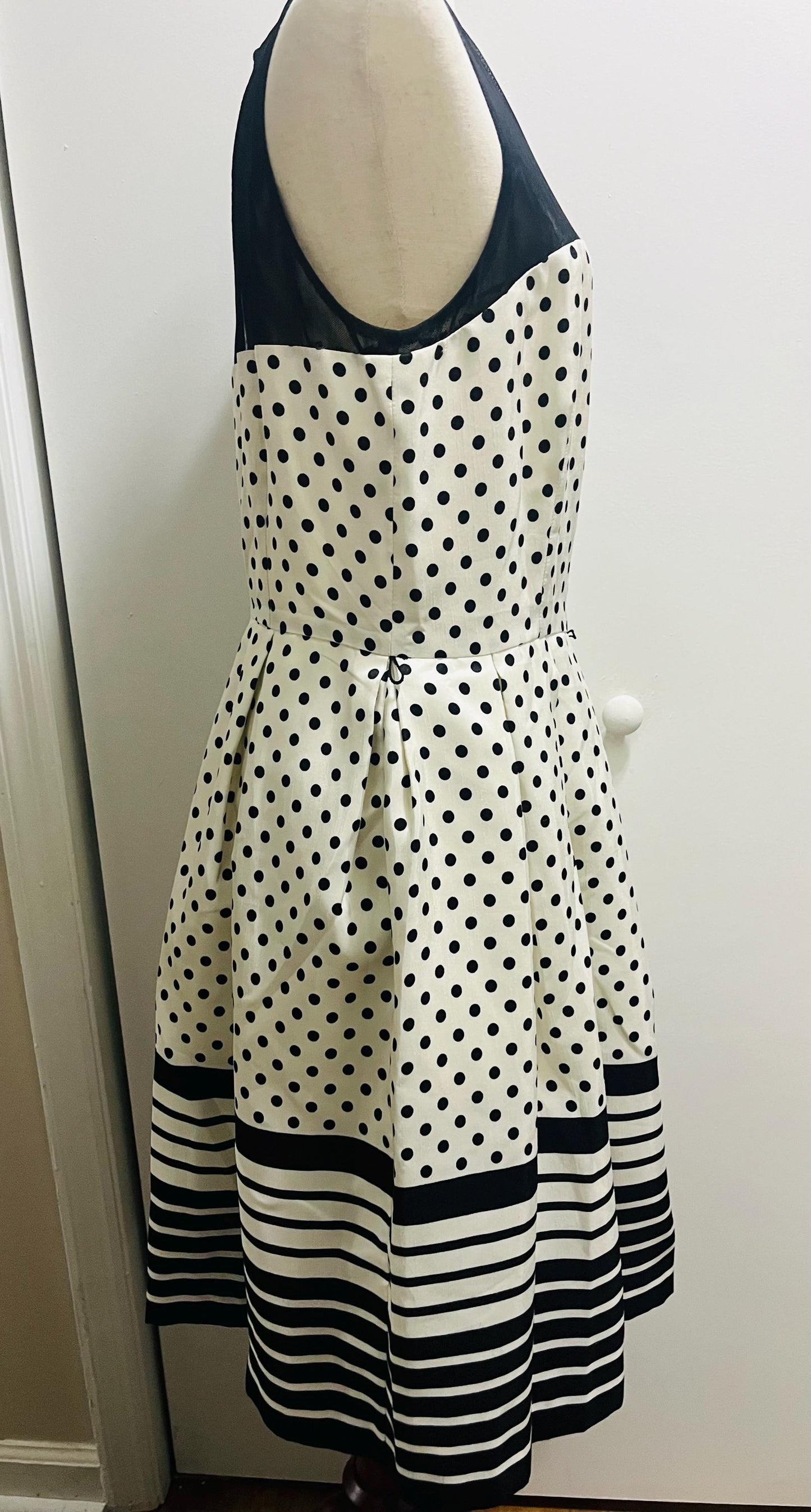 Vintage ‘90’s Polka Dot  dress by Jessica Howard Size 12