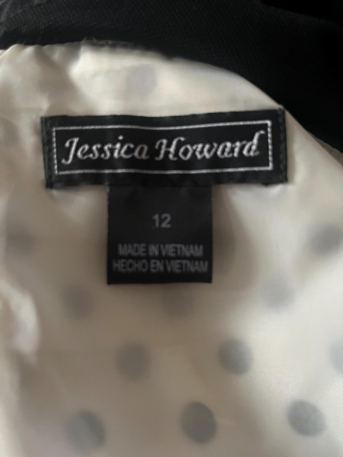 Vintage ‘90’s Polka Dot  dress by Jessica Howard Size 12