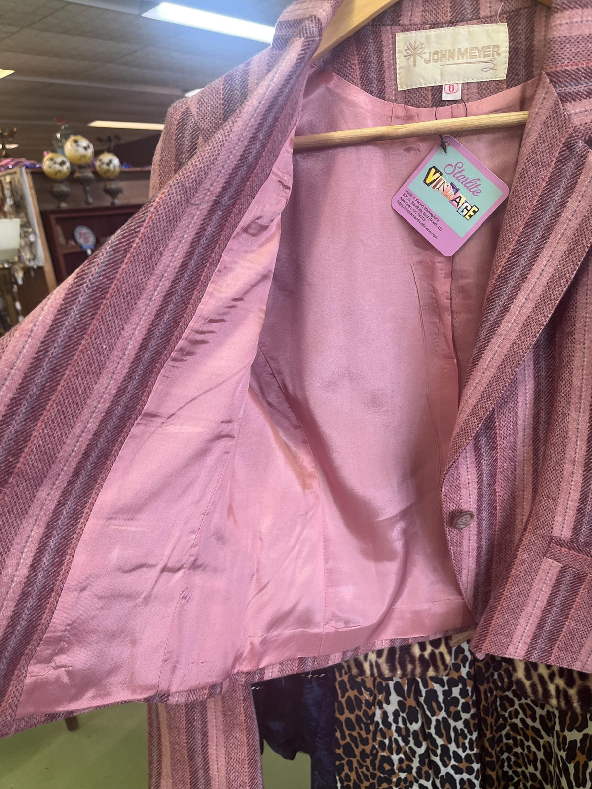 Wool vintage coat by John Meyer 8
