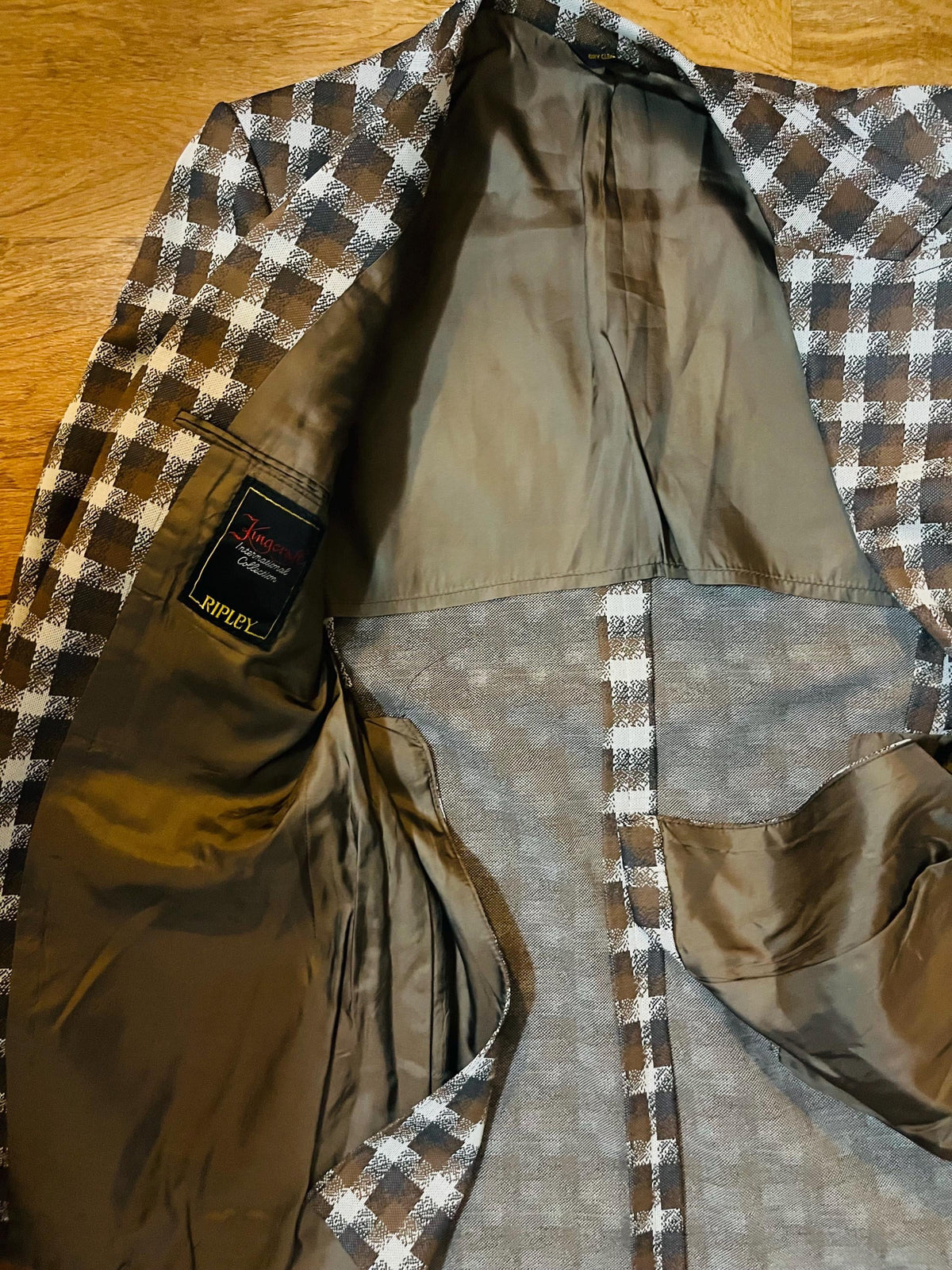 Mens Polyester leisure jacket