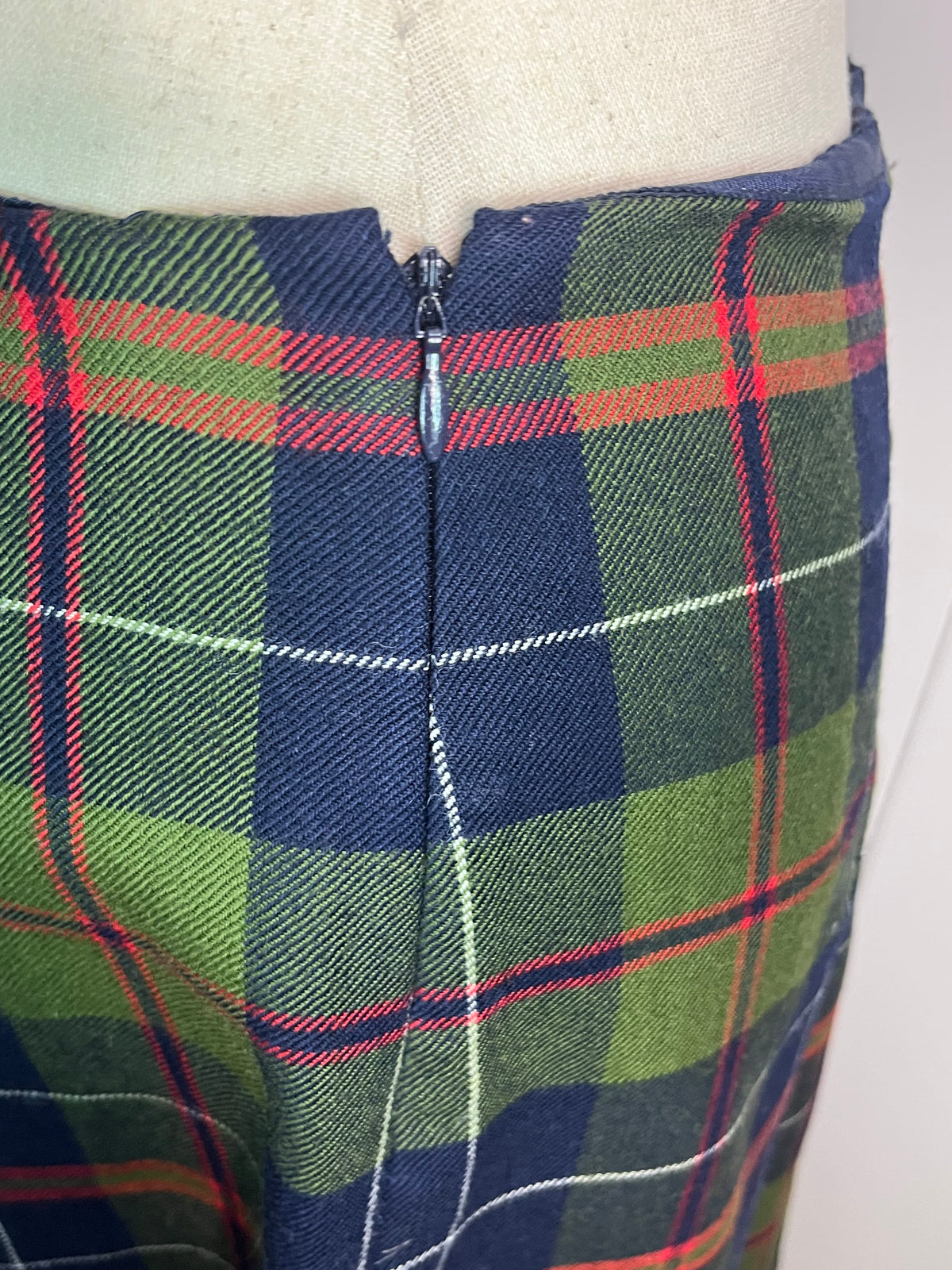 Wool Plaid skirt by J.Crew