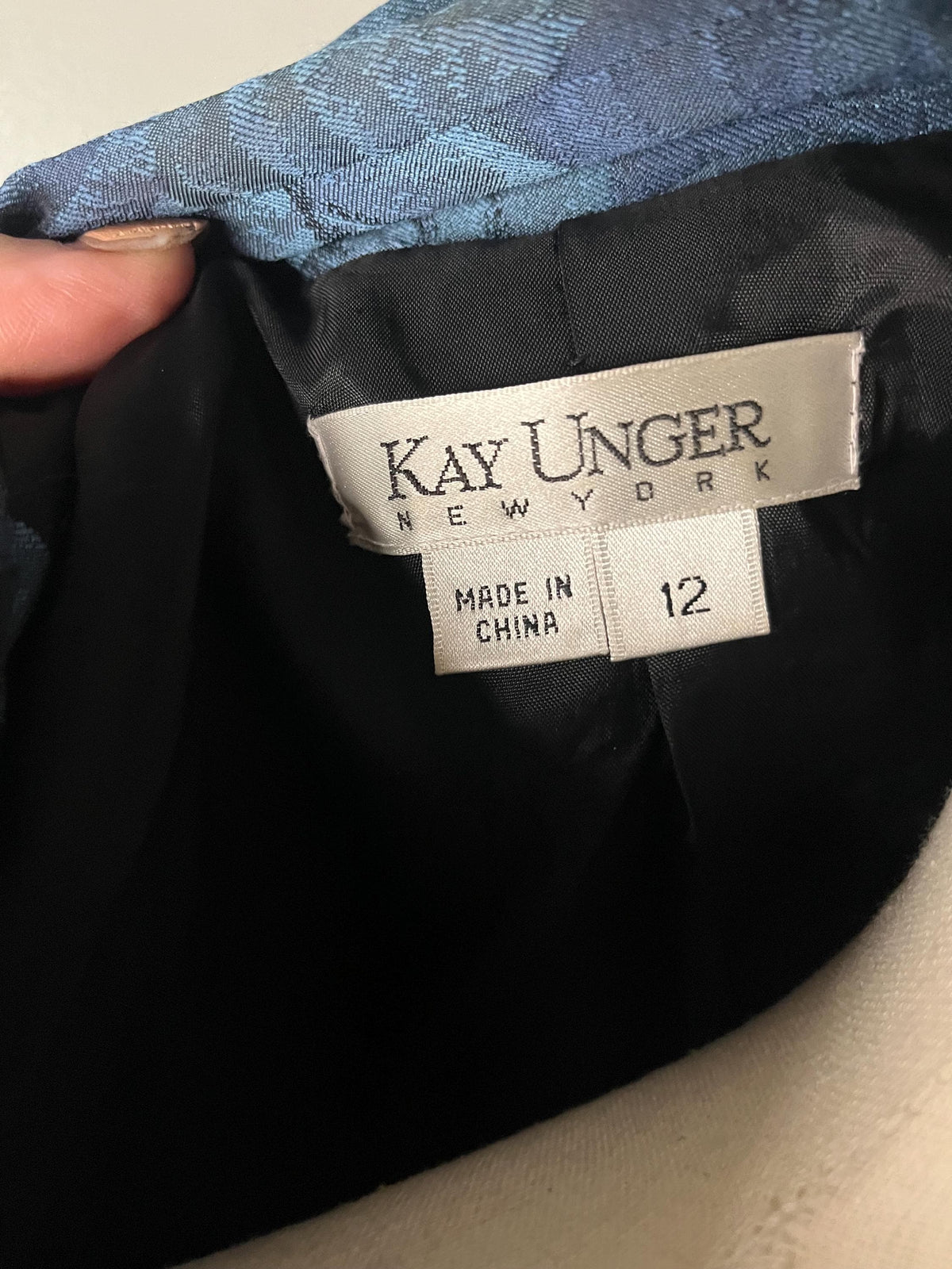 Skirt blazer set by Kay Unger 12