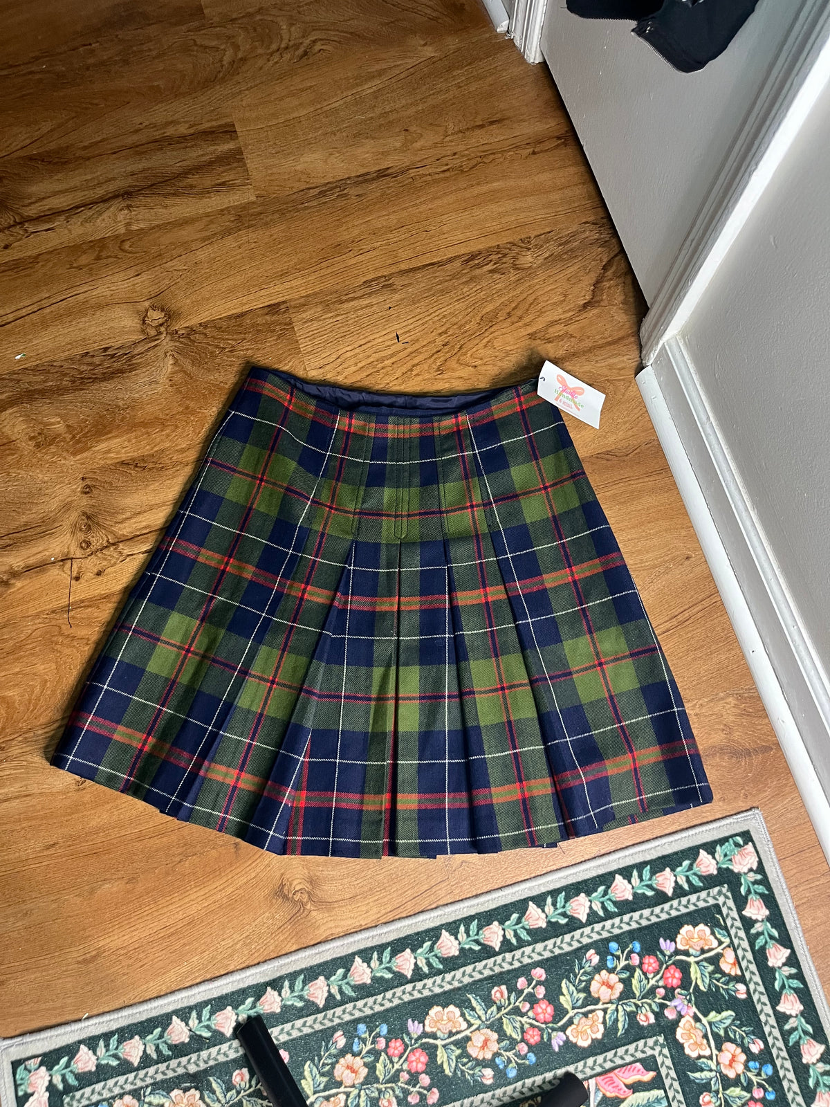Wool Plaid skirt by J.Crew