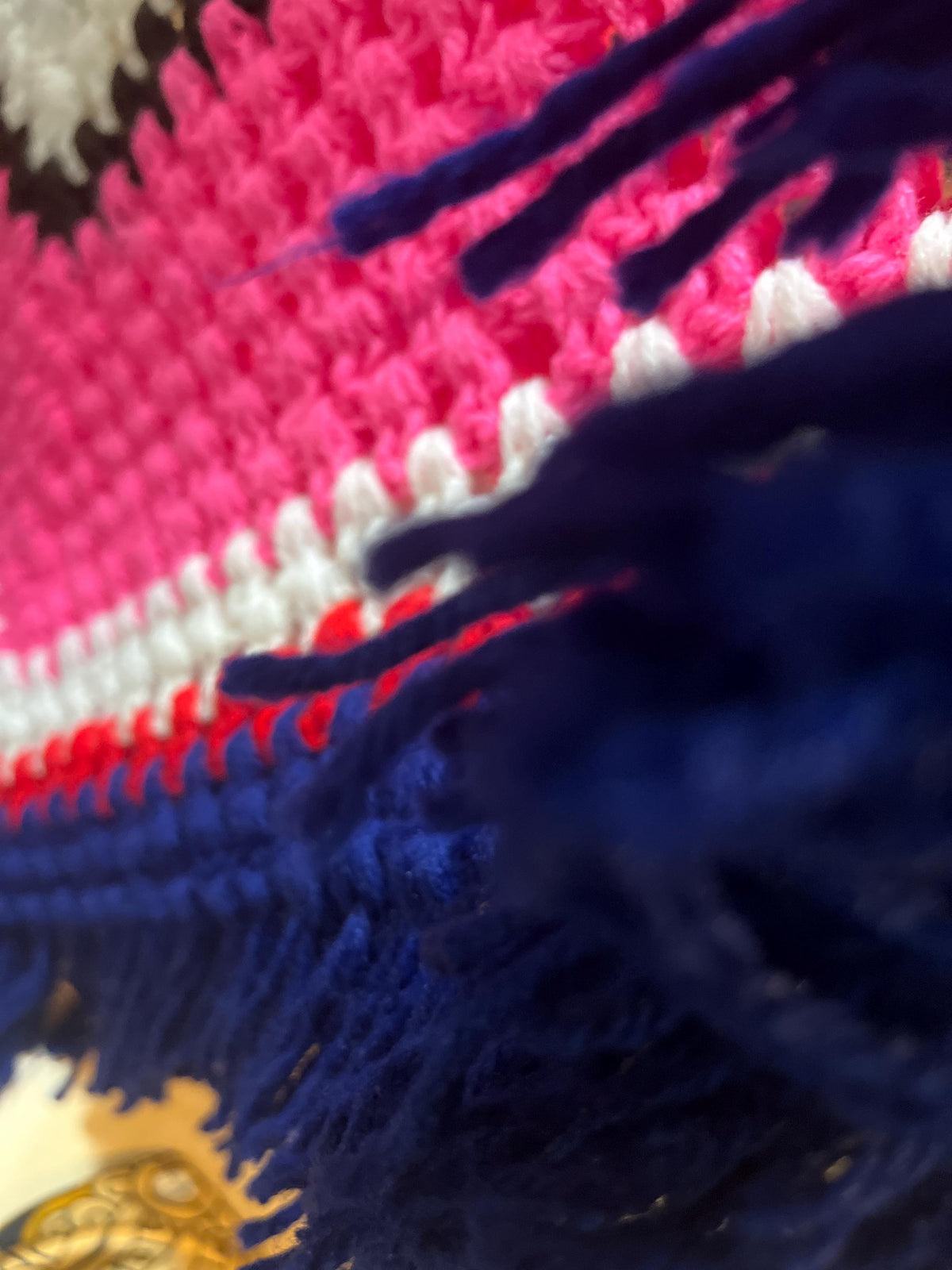 Vintage crochet Poncho