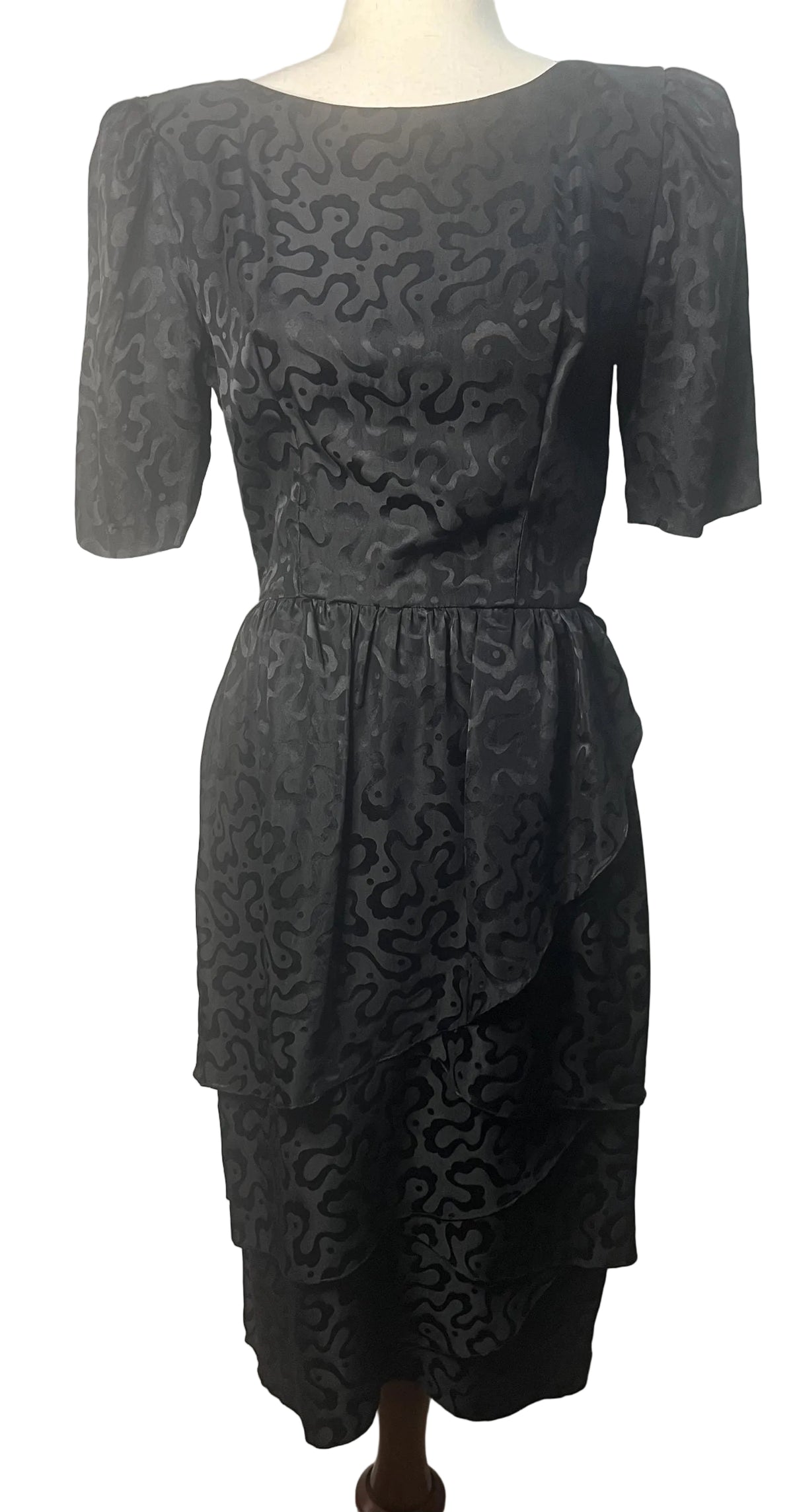 1980’s Maggie London Silk Dress size 8