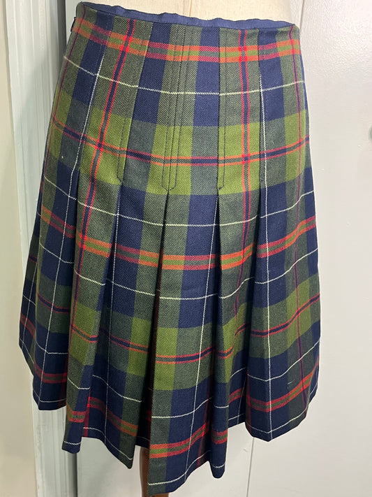 Wool Plaid skirt by J.Crew
