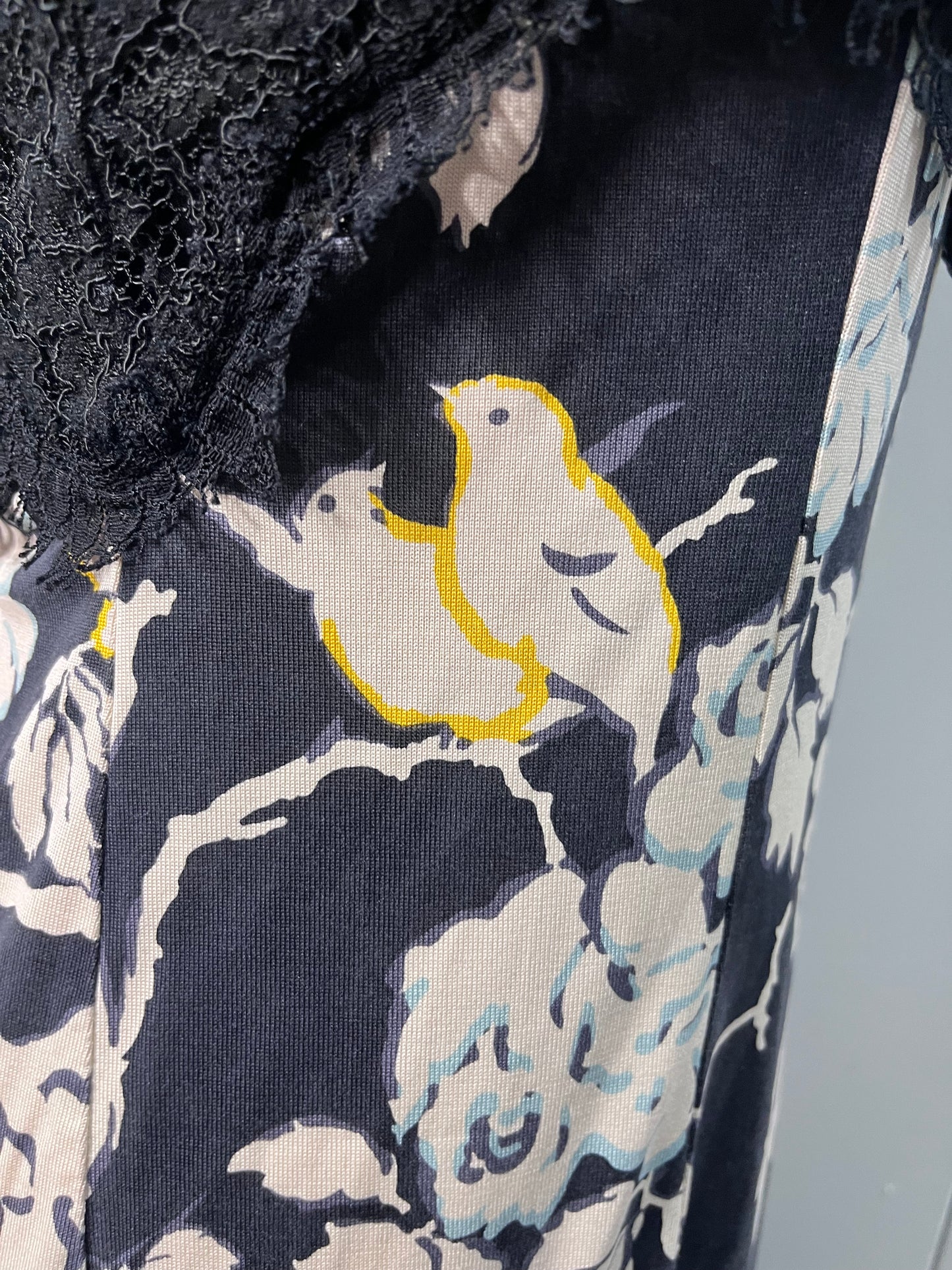 Silk & Lace Dress by Diane Von Furstenberg