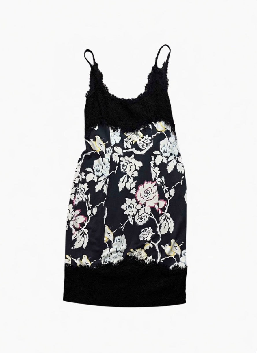 Silk & Lace Dress by Diane Von Furstenberg