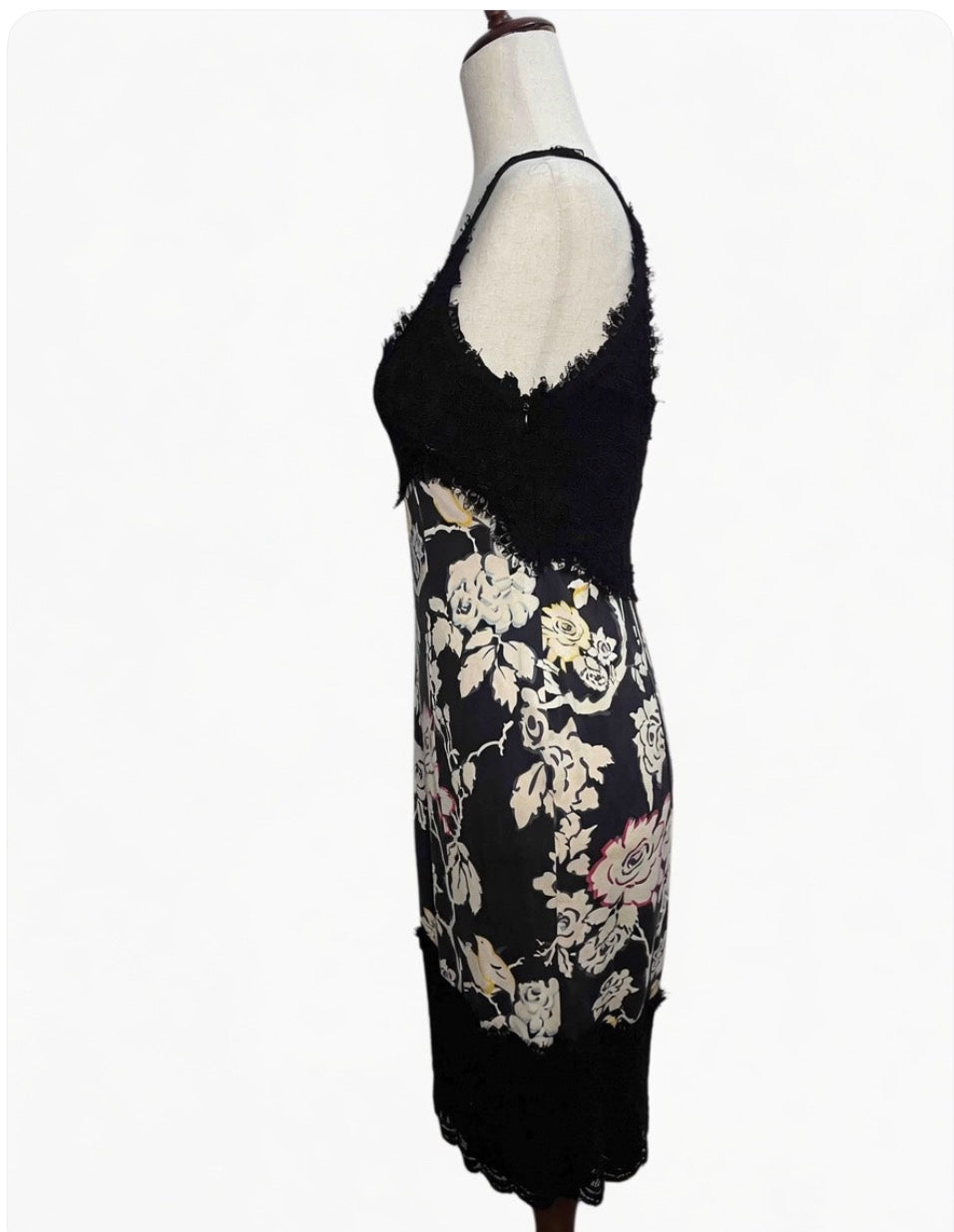 Silk & Lace Dress by Diane Von Furstenberg
