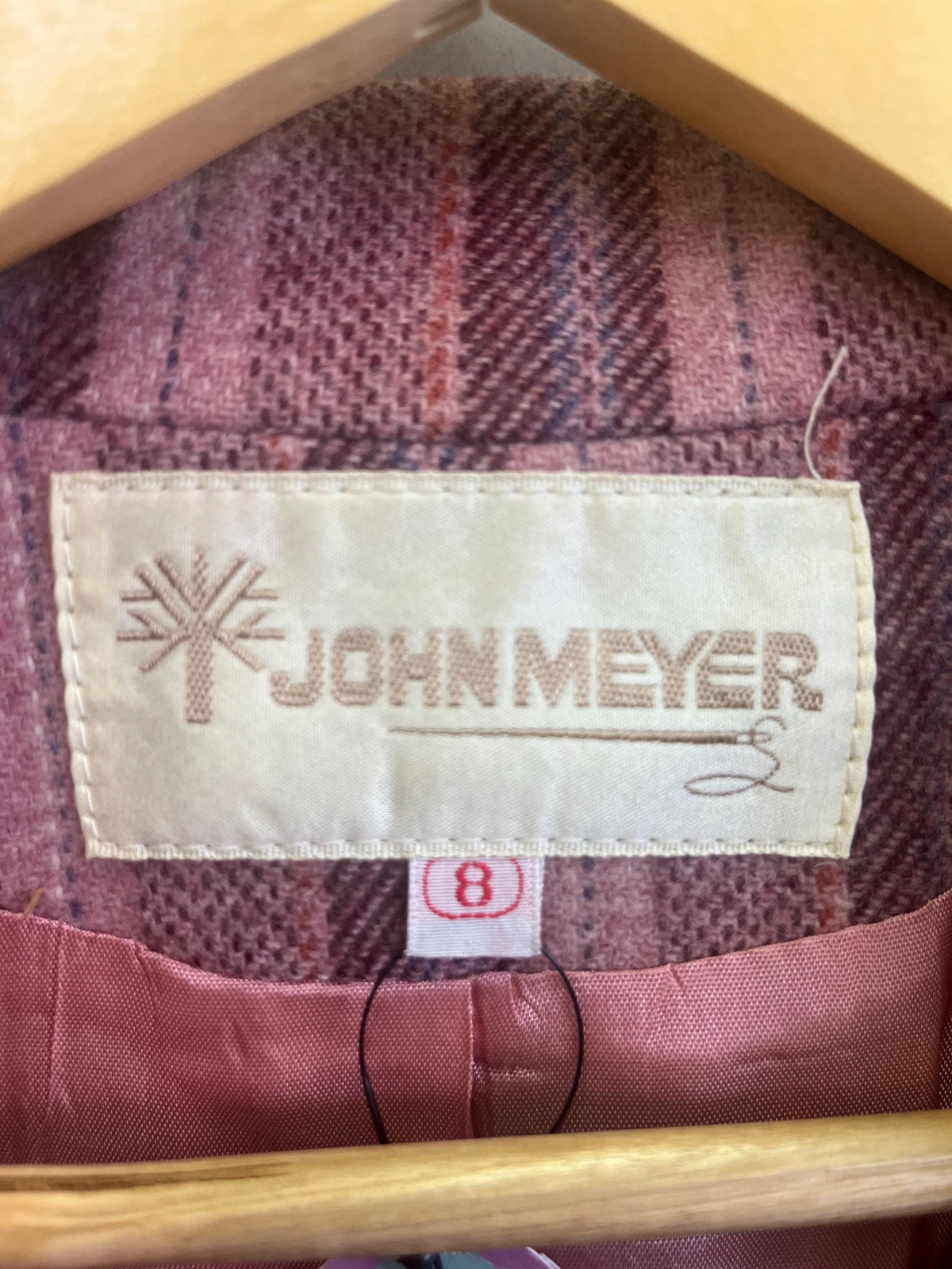 Wool vintage coat by John Meyer 8