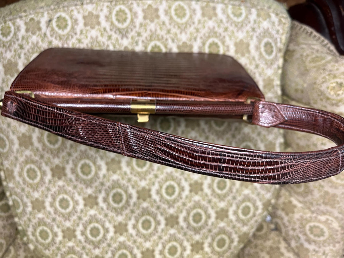Genuine Lizard VTG  handbag from Sterling