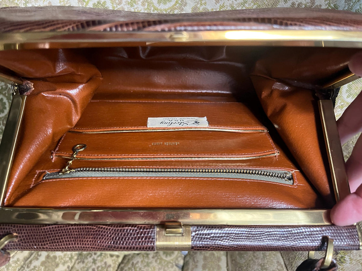 Genuine Lizard VTG  handbag from Sterling