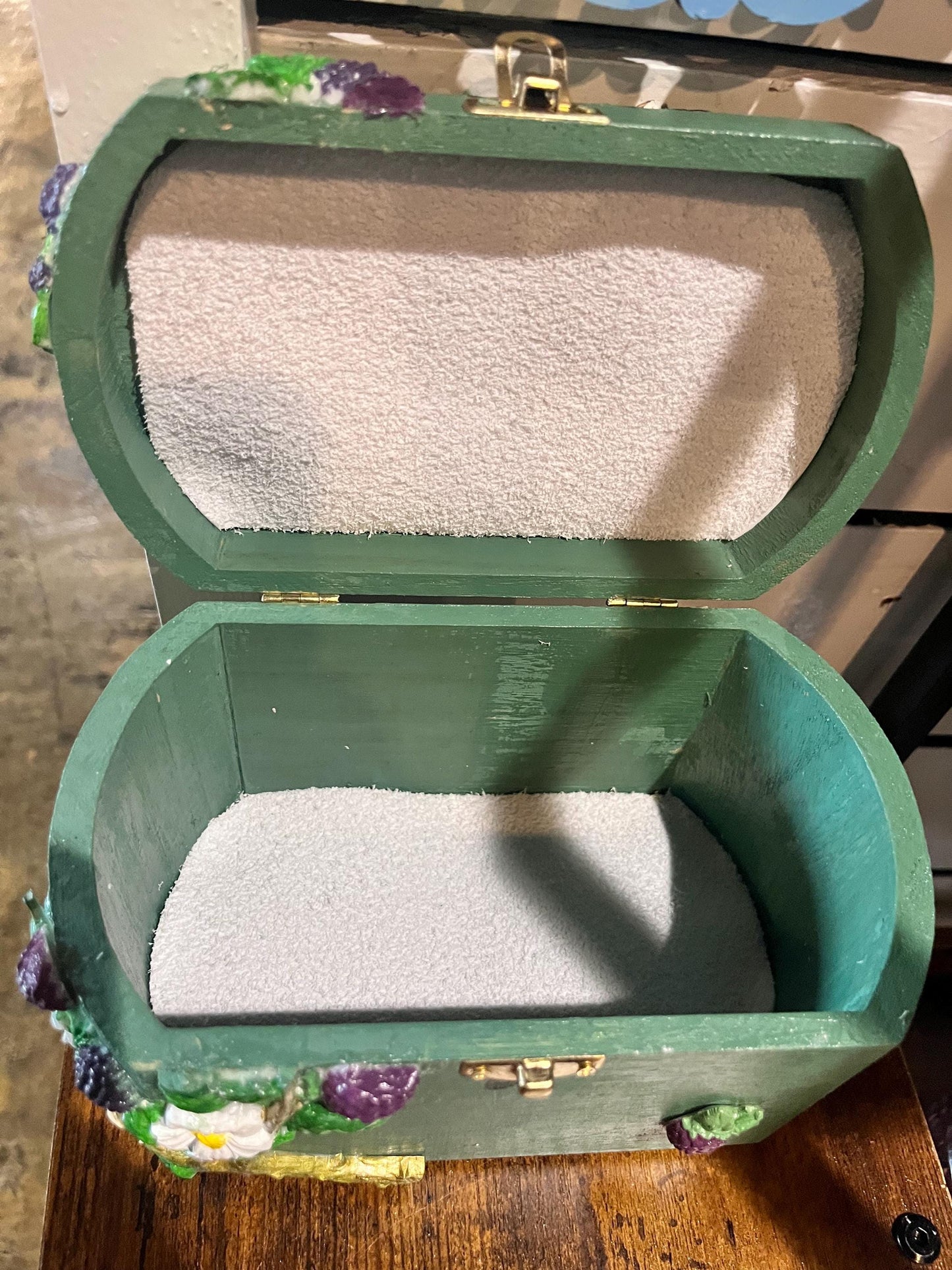 blackberry wood purse