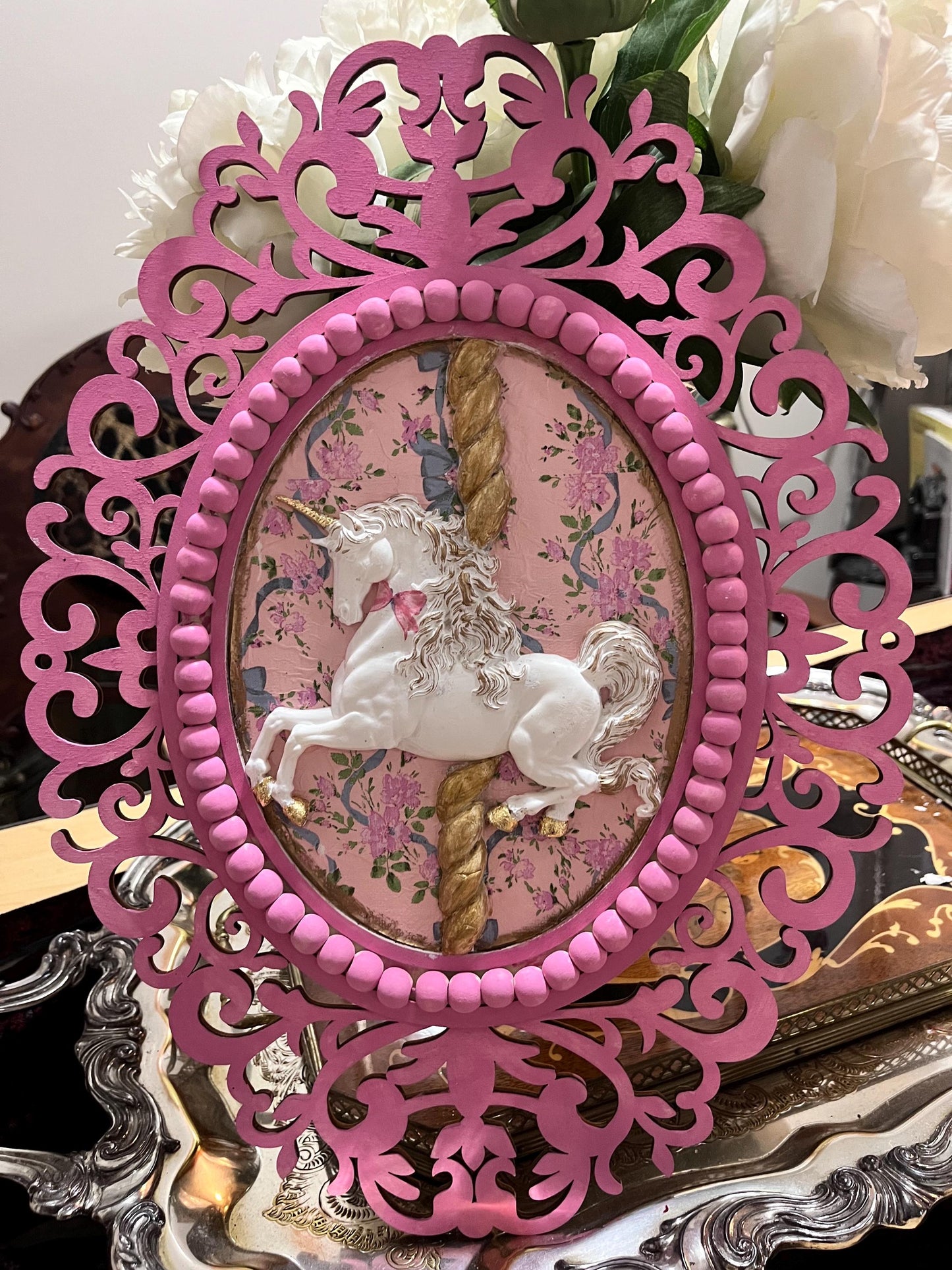 kid’s/Baby room decorations/Unicorn- Pink