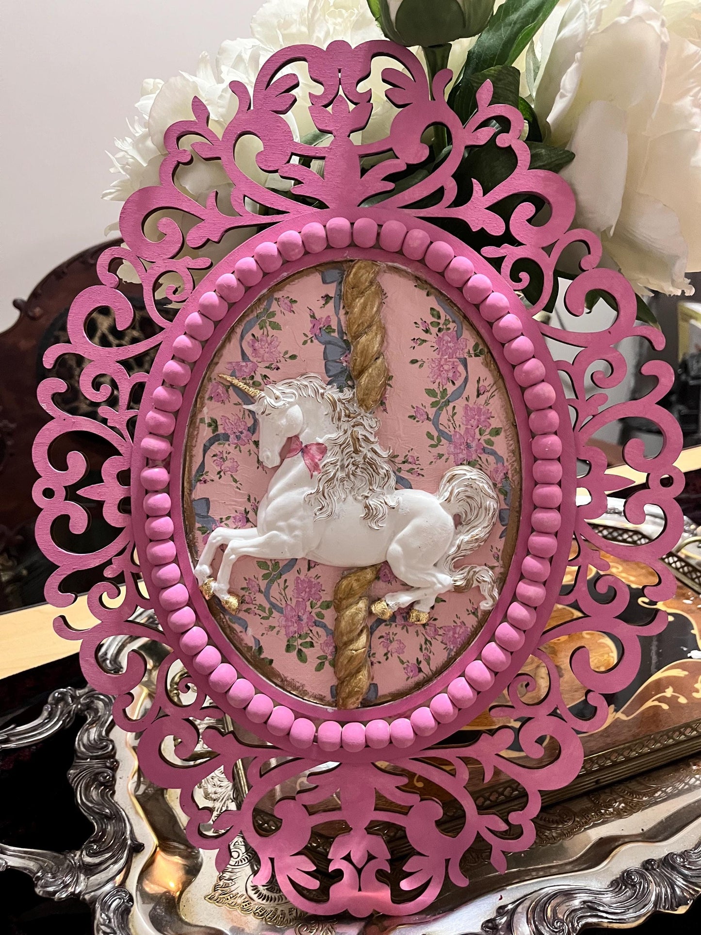 kid’s/Baby room decorations/Unicorn- Pink