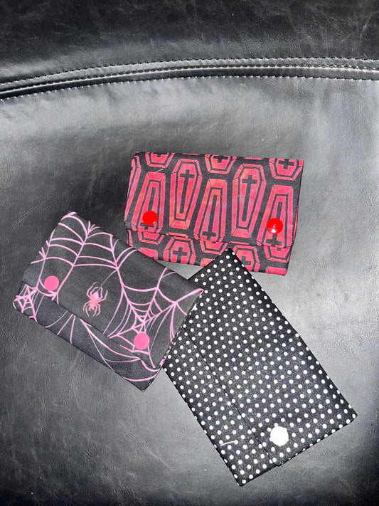 Set of 3 Wallets /Handmade