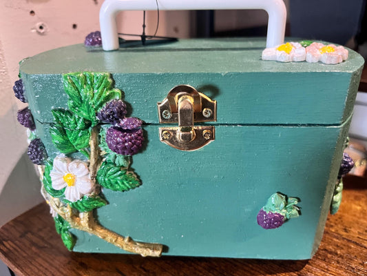 blackberry wood purse