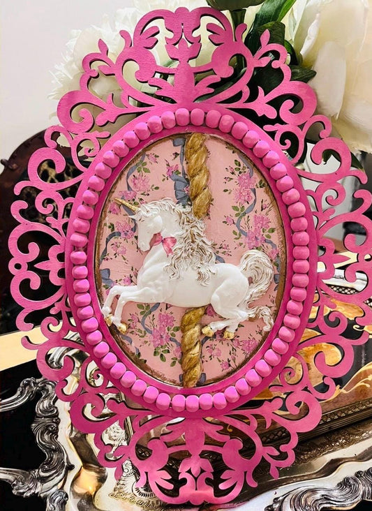 kid’s/Baby room decorations/Unicorn- Pink