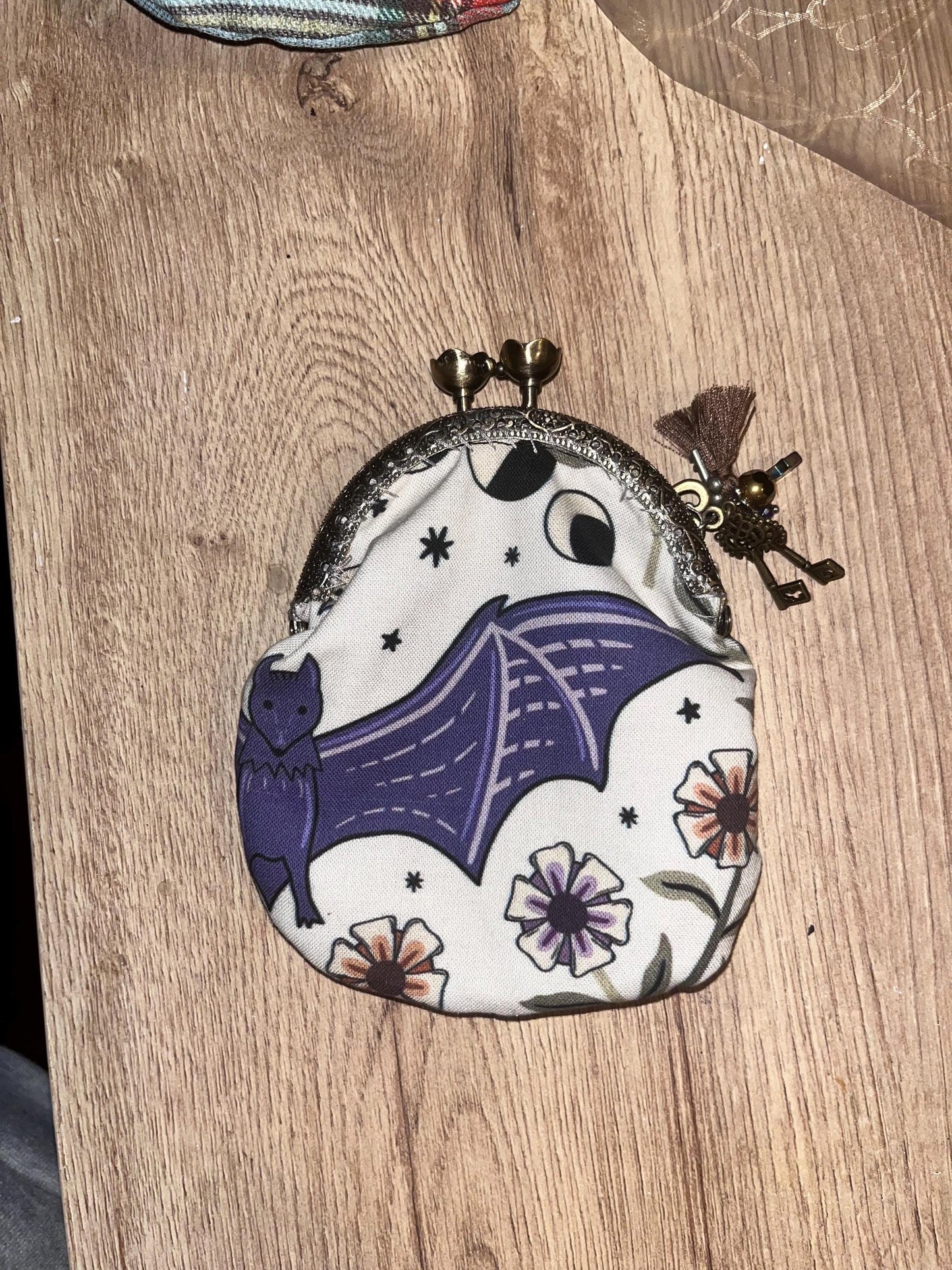 Bat & Moon Coin Purse