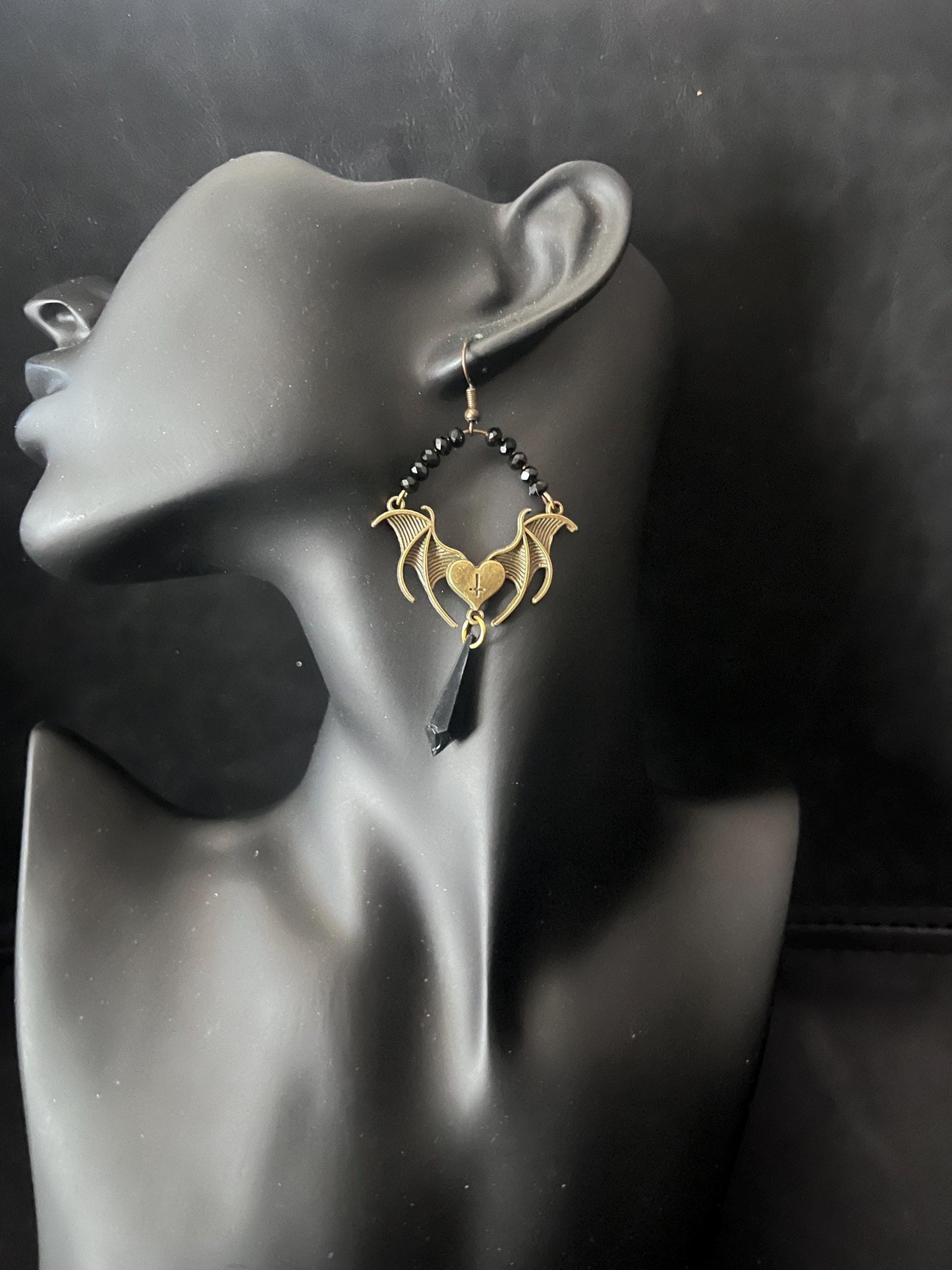 Batwing Earrings