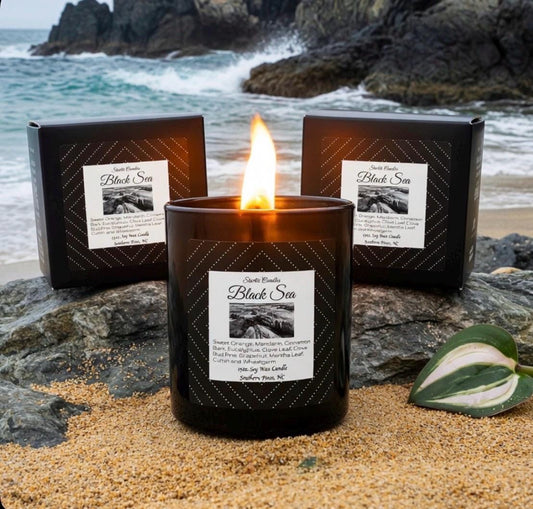 15oz Black Sea Soy Wax Candle