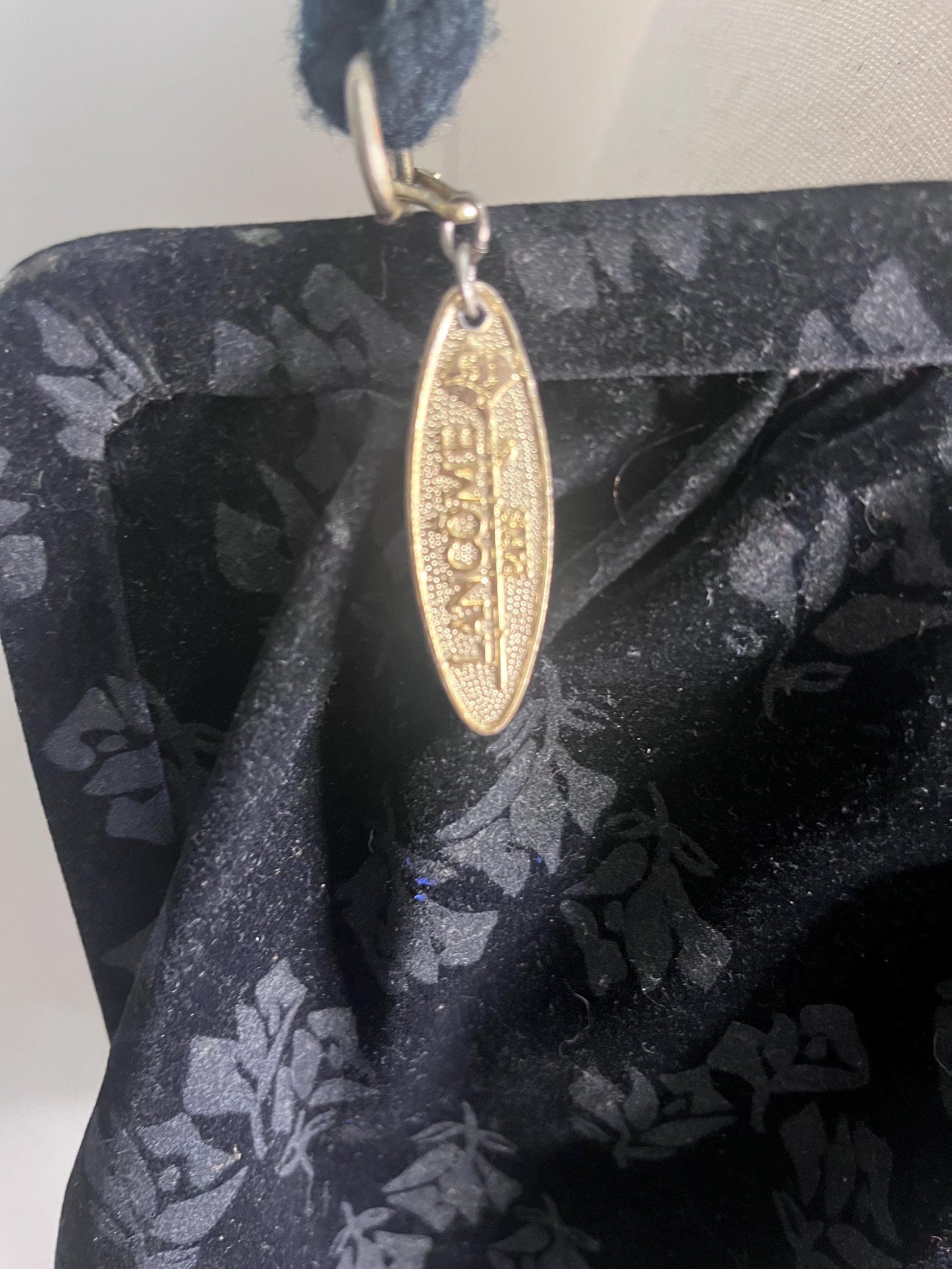 Vintage Lancôme carpet bag