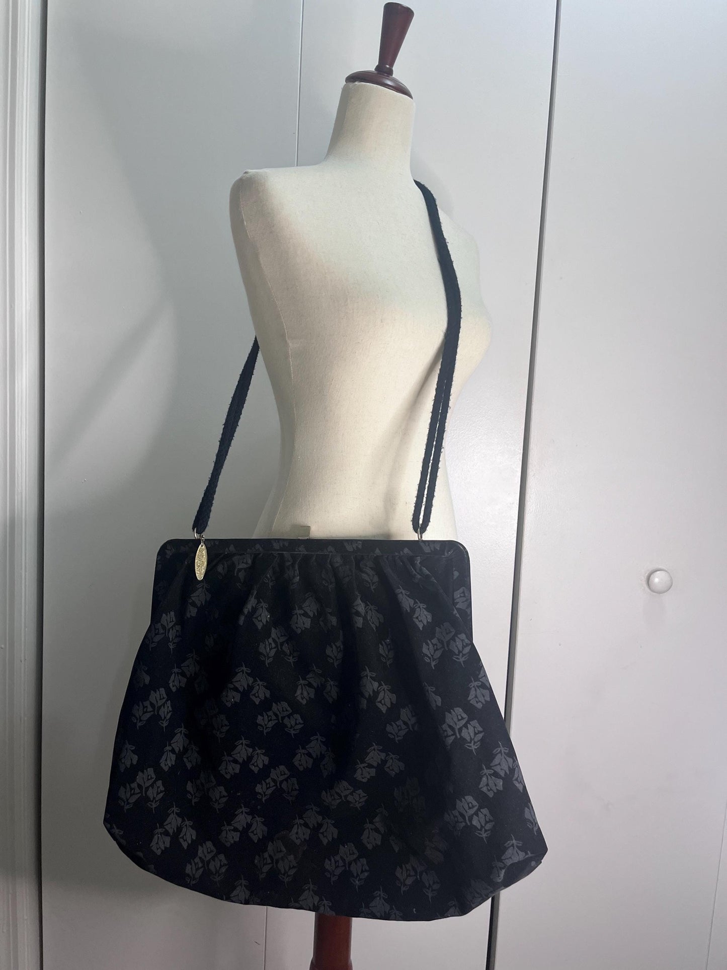 Vintage Lancôme carpet bag